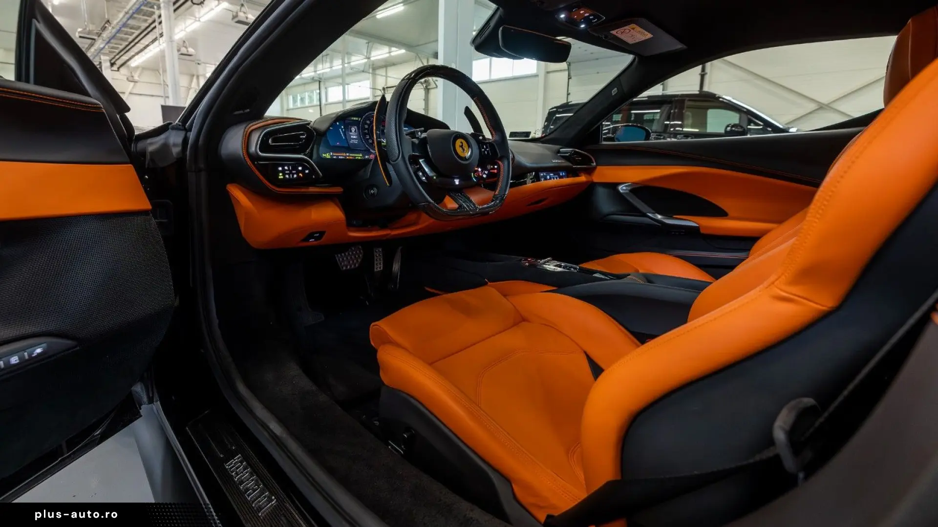 FERRARI 296 GTB  1Own Acc. Free Orange Interior