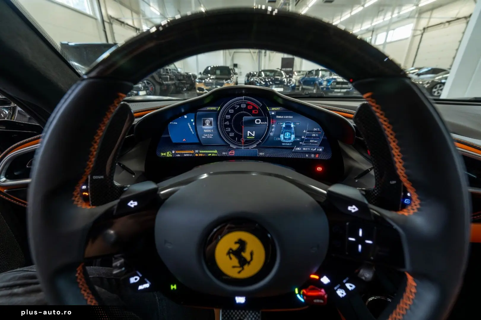 FERRARI 296 GTB  1Own Acc. Free Orange Interior