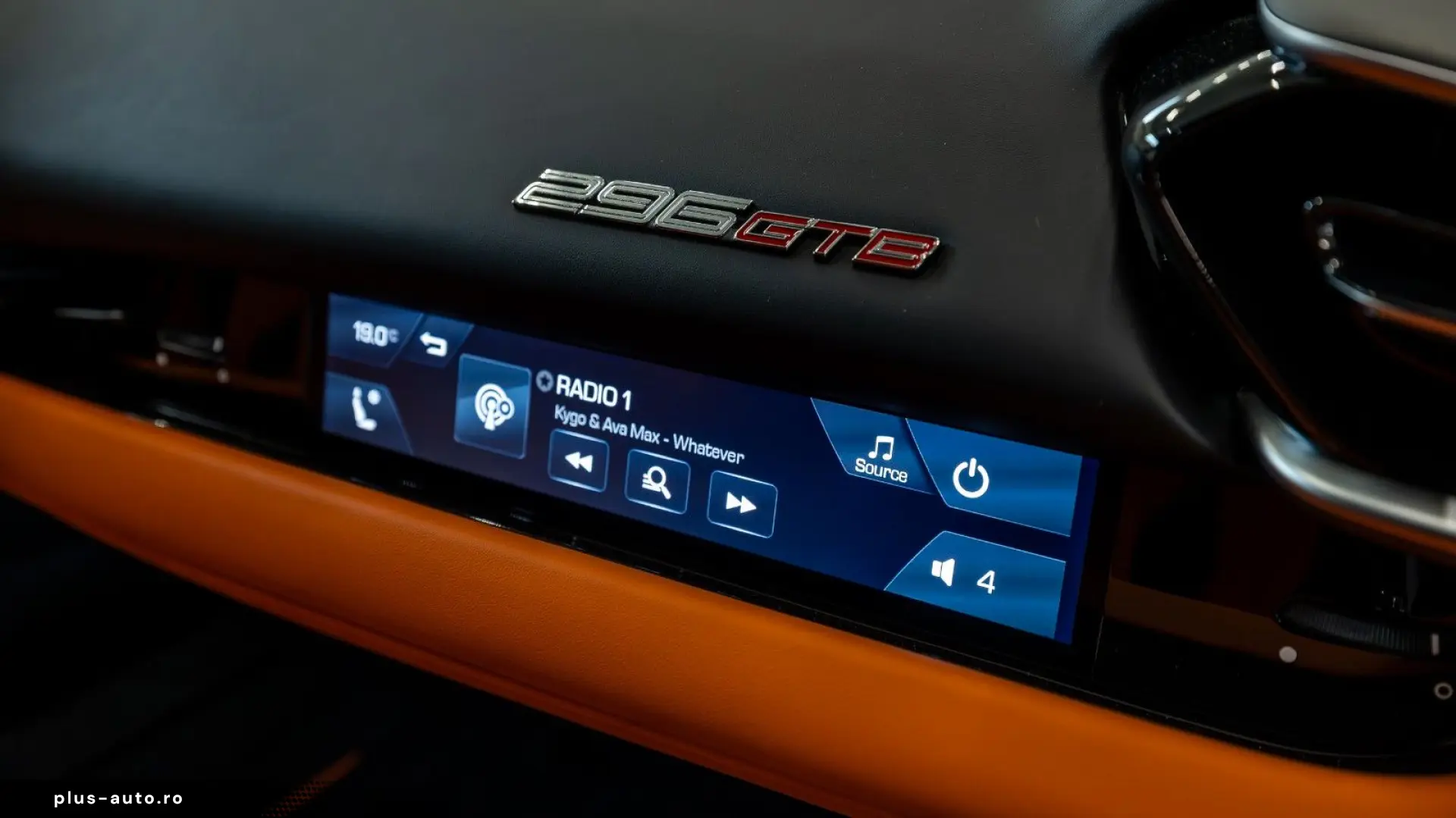 FERRARI 296 GTB  1Own Acc. Free Orange Interior