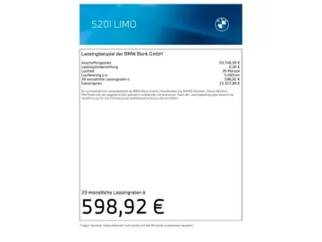 BMW 520 i Limo M-Sport-Pro 19'' St-Hzg. Ic&hellip;