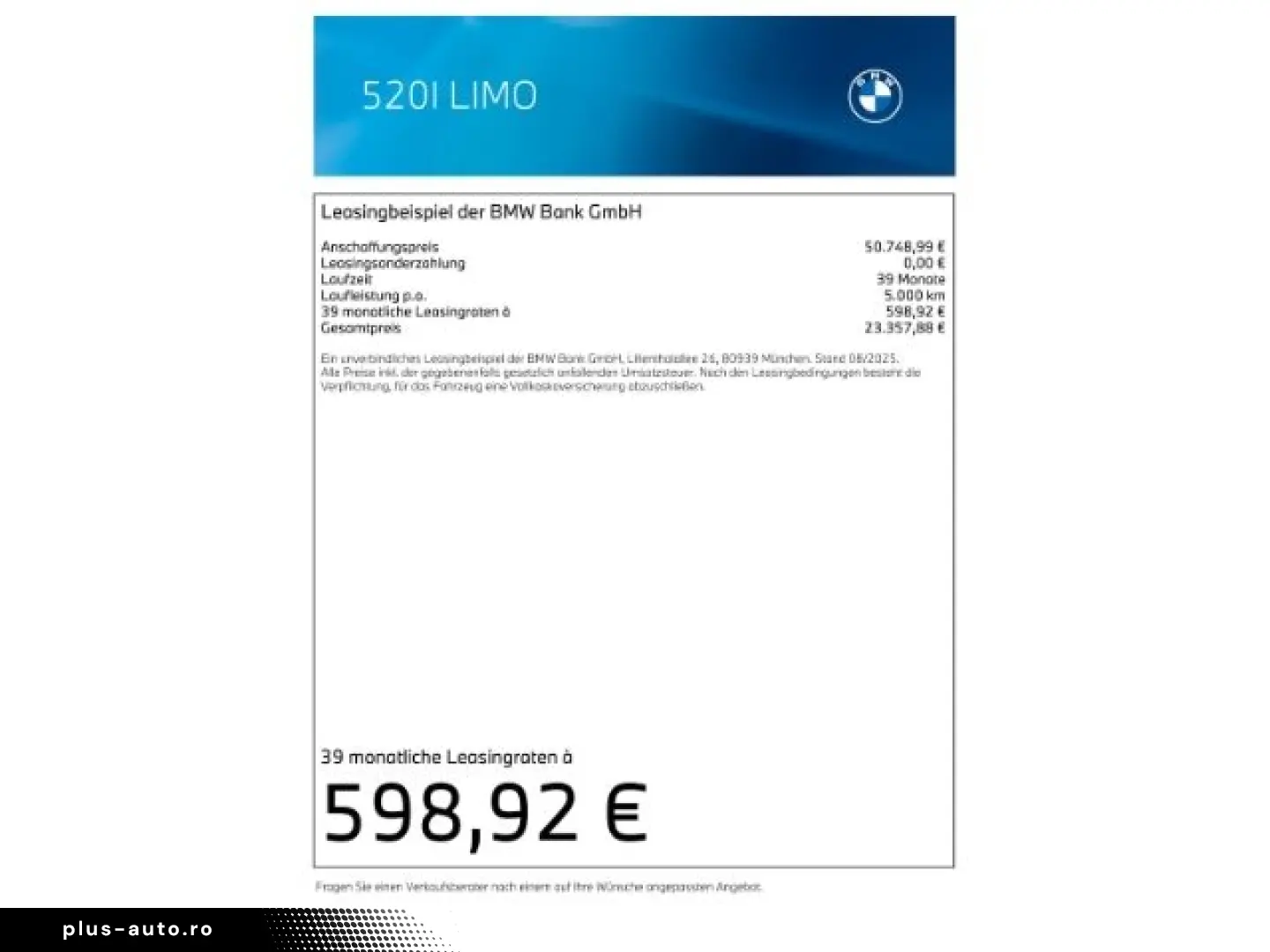 BMW 520 i Limo M-Sport-Pro 19'' St-Hzg. Ic&hellip;