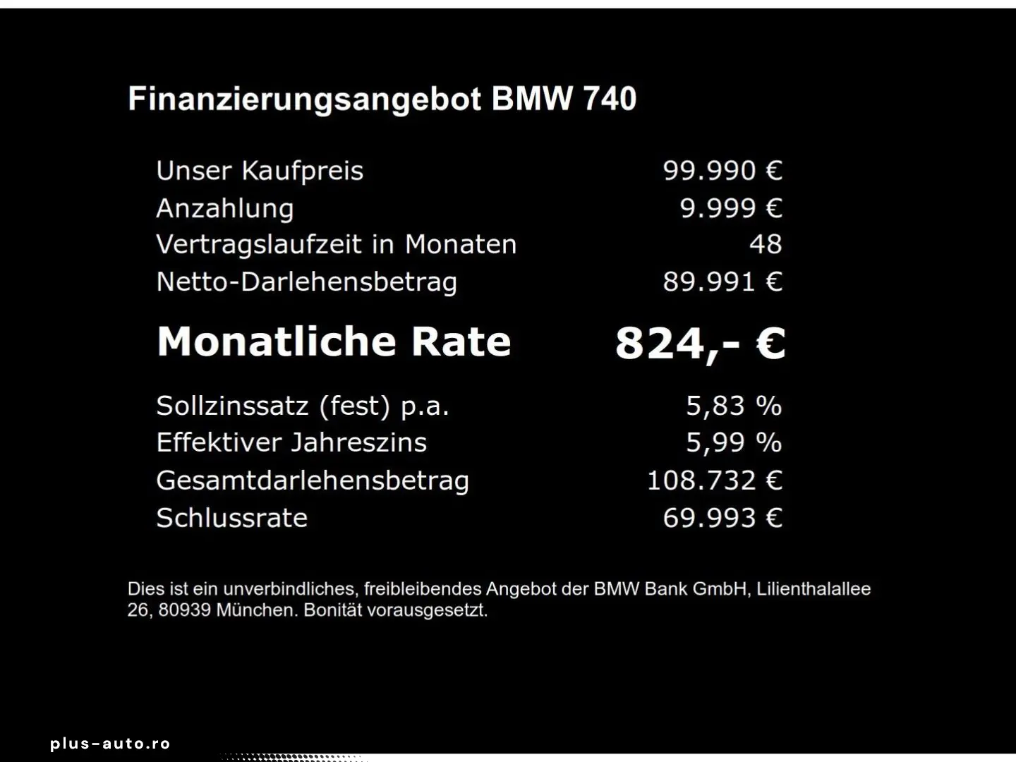 BMW 740 d xDrive M Sport Pro  Garantie