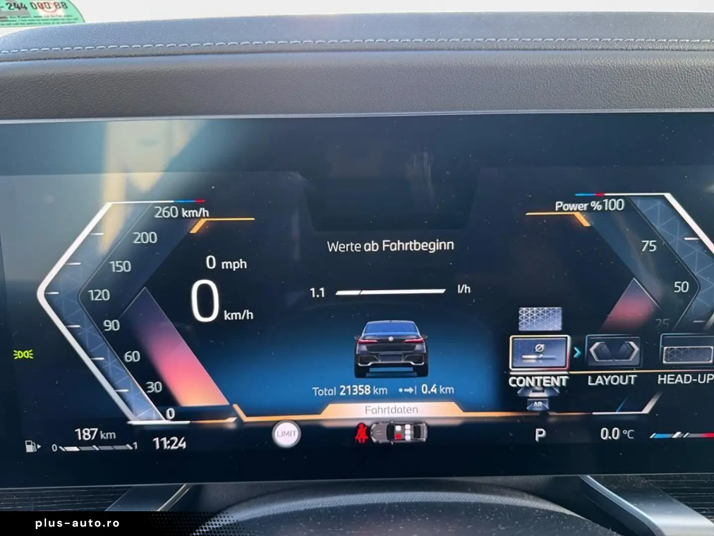 BMW 740d xDrive M Sport Inno Sky Lounge Standhg B&W