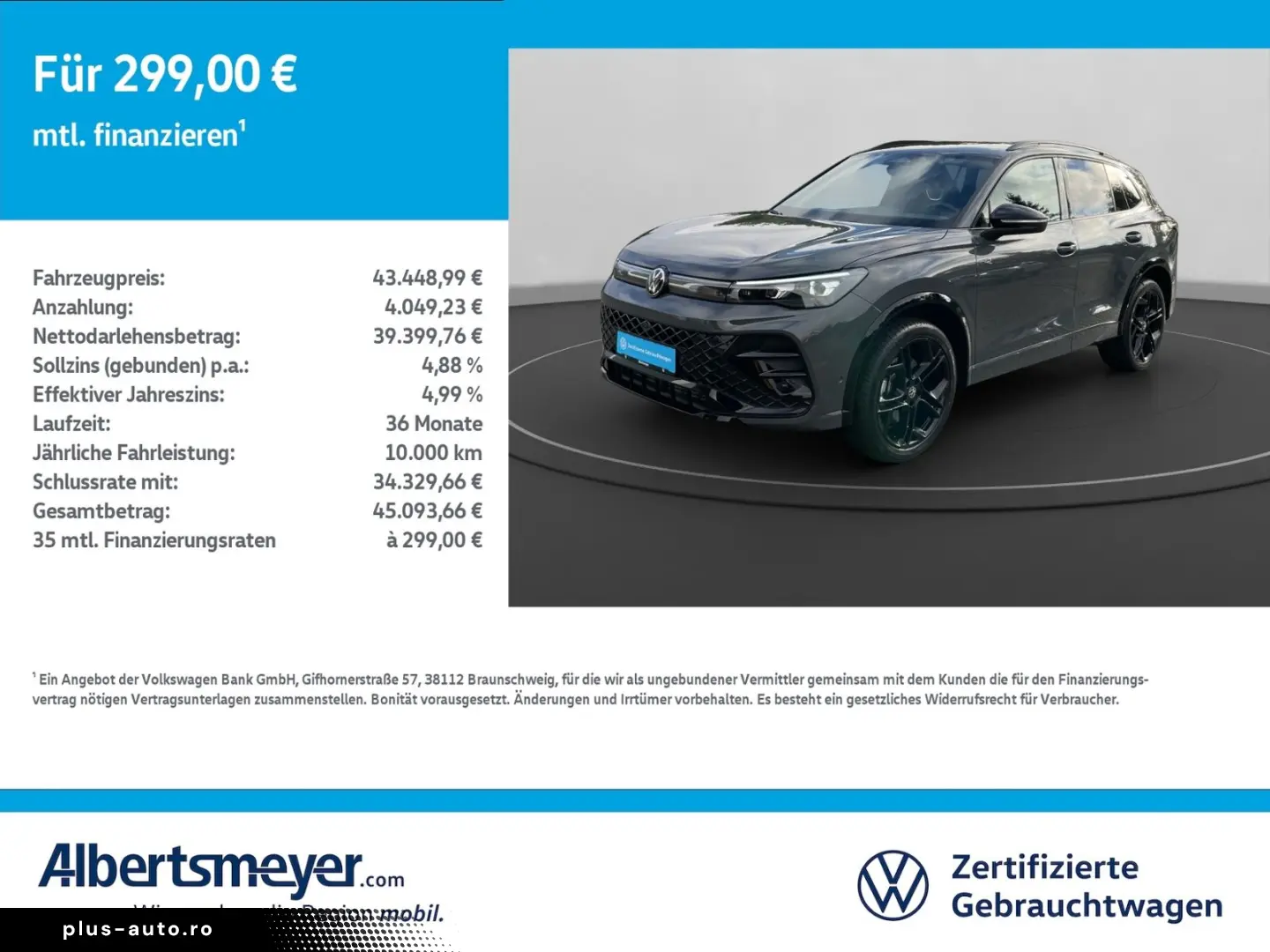 VW Tiguan 2.0 TDI 4Motion R-Line  DSG NAVI ACC DAB