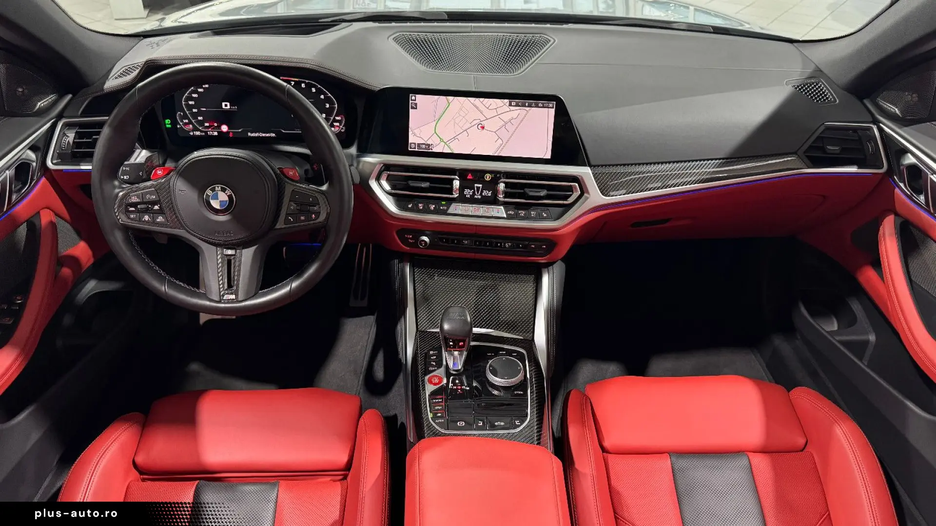 BMW M4 xDrive Competition CARBON  RED-INTERIUER VOLL