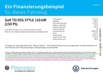 VW Golf TSI DSG STYLE NAVI KAM TRAVEL 17  VENTURA E