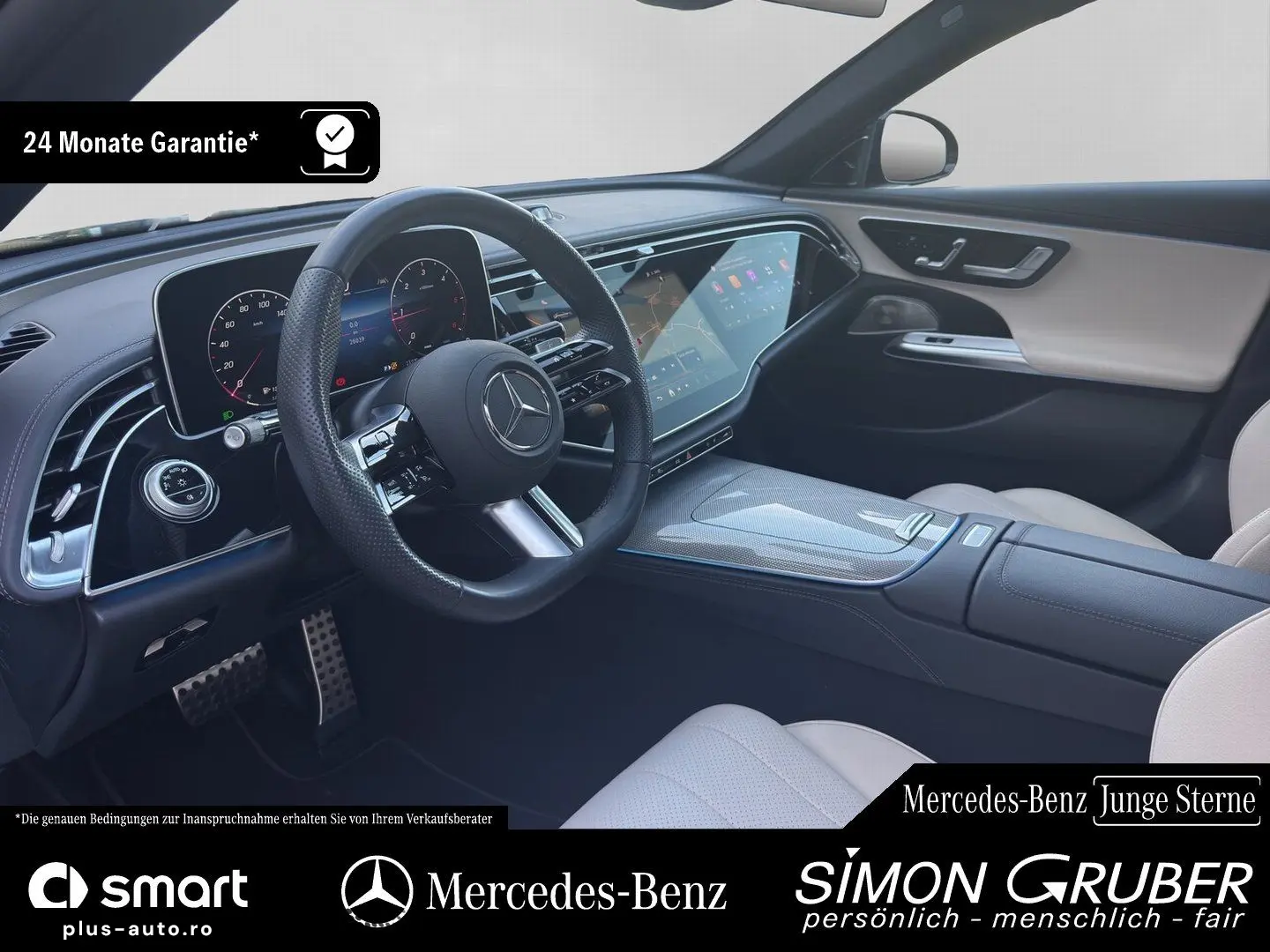 MERCEDES-BENZ E 220 d AMG Superscreen Pano Burm Nigh&hellip;