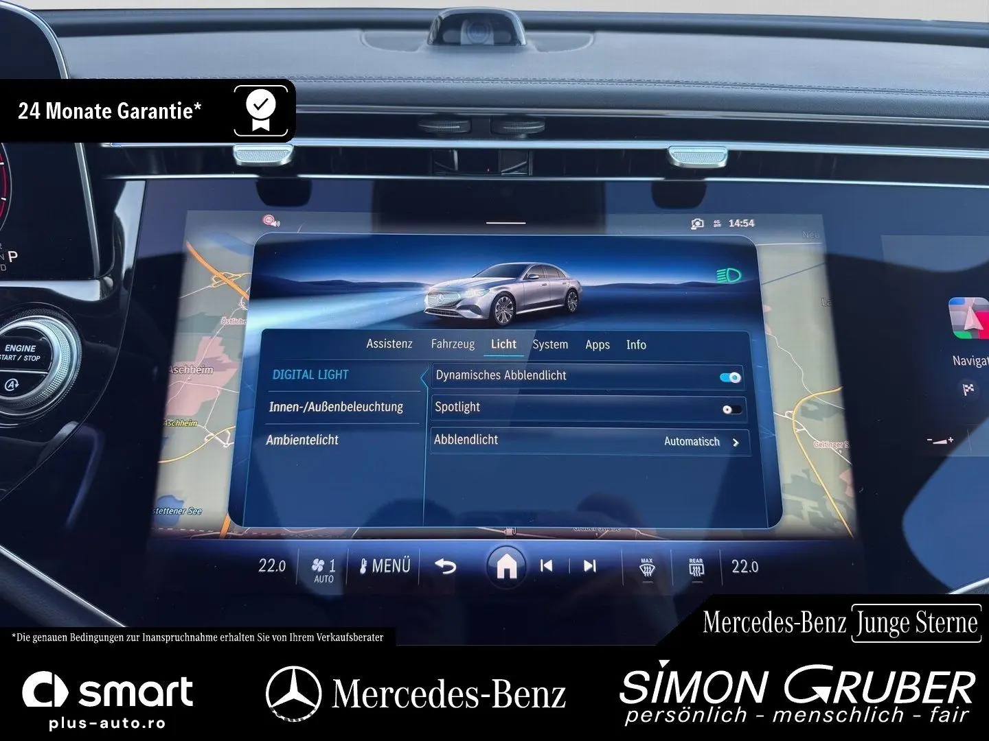 MERCEDES-BENZ E 220 d AMG Superscreen Pano Burm Nigh&hellip;