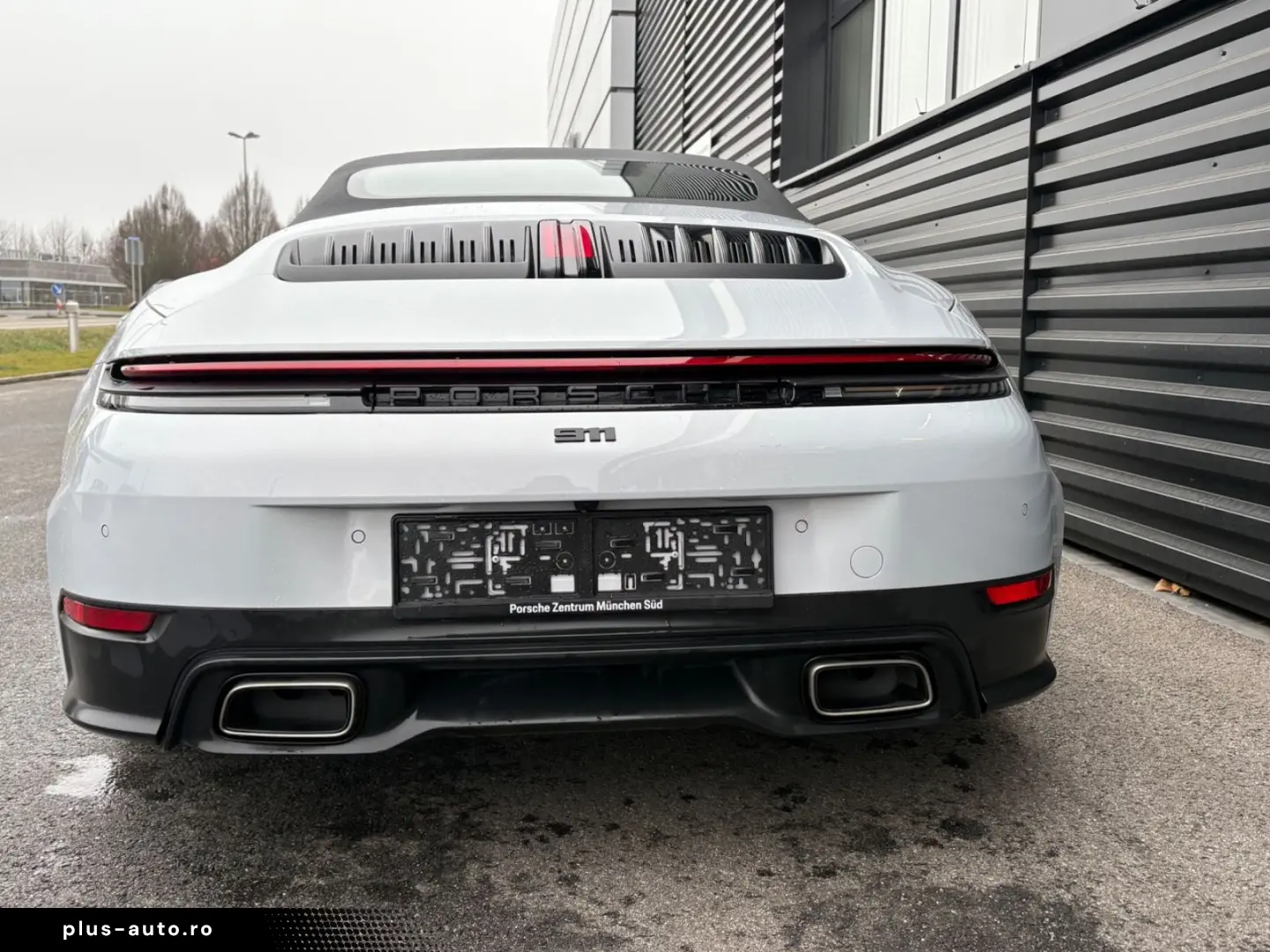 PORSCHE 911-992 Carrera Cabrio Facelift-EISGRAU !