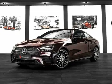 MERCEDES-BENZ E 450 4M COUPÉ #AMG LINE #RUBELLITROT #1.HAND