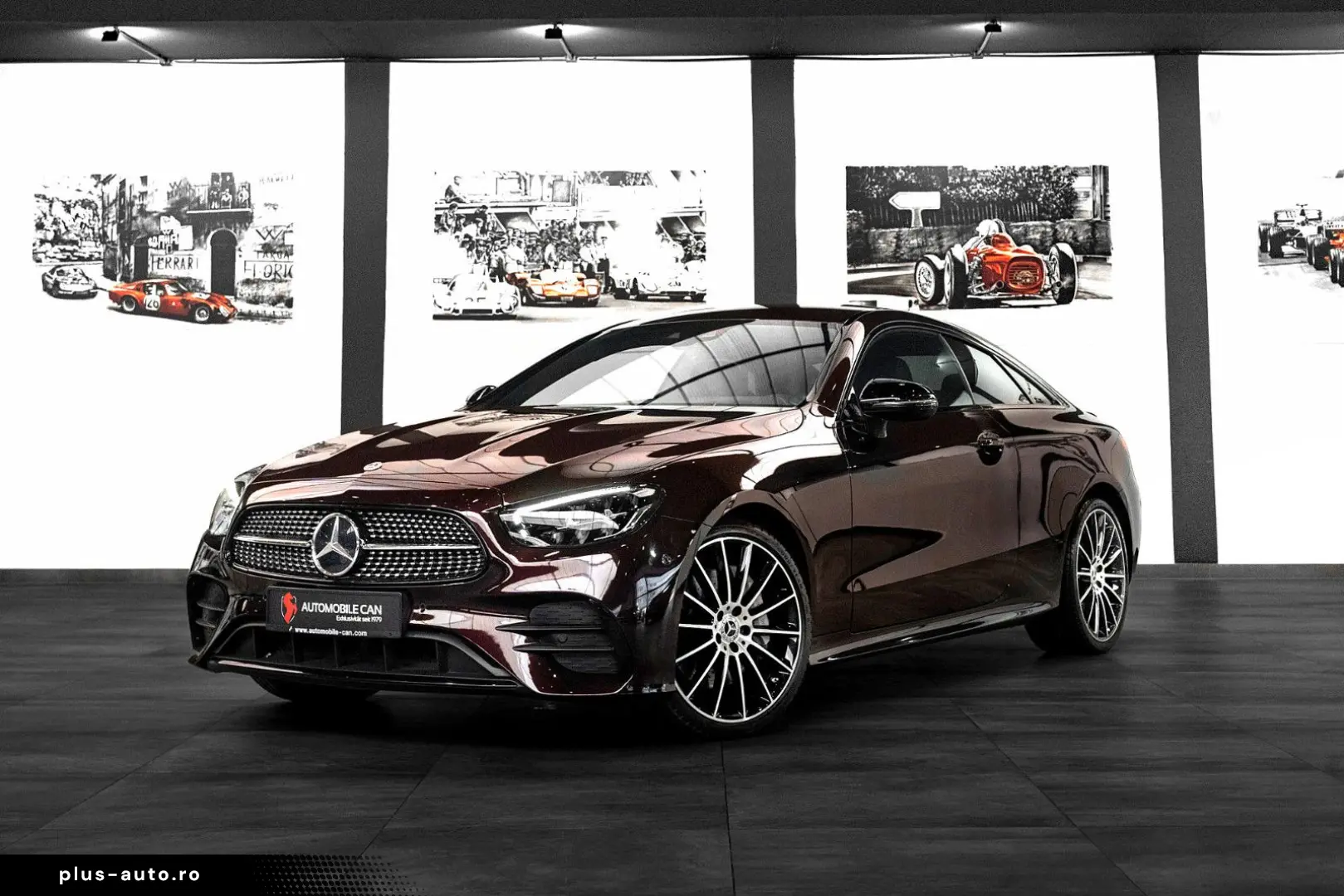 MERCEDES-BENZ E 450 4M COUPÉ #AMG LINE #RUBELLITROT #1.HAND