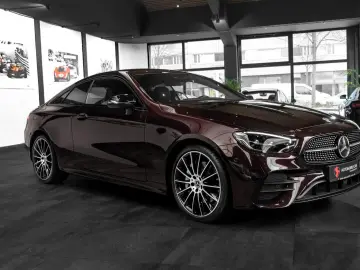 MERCEDES-BENZ E 450 4M COUPÉ #AMG LINE #RUBELLITROT #1.HAND