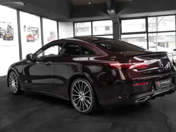 MERCEDES-BENZ E 450 4M COUPÉ #AMG LINE #RUBELLITROT #1.HAND