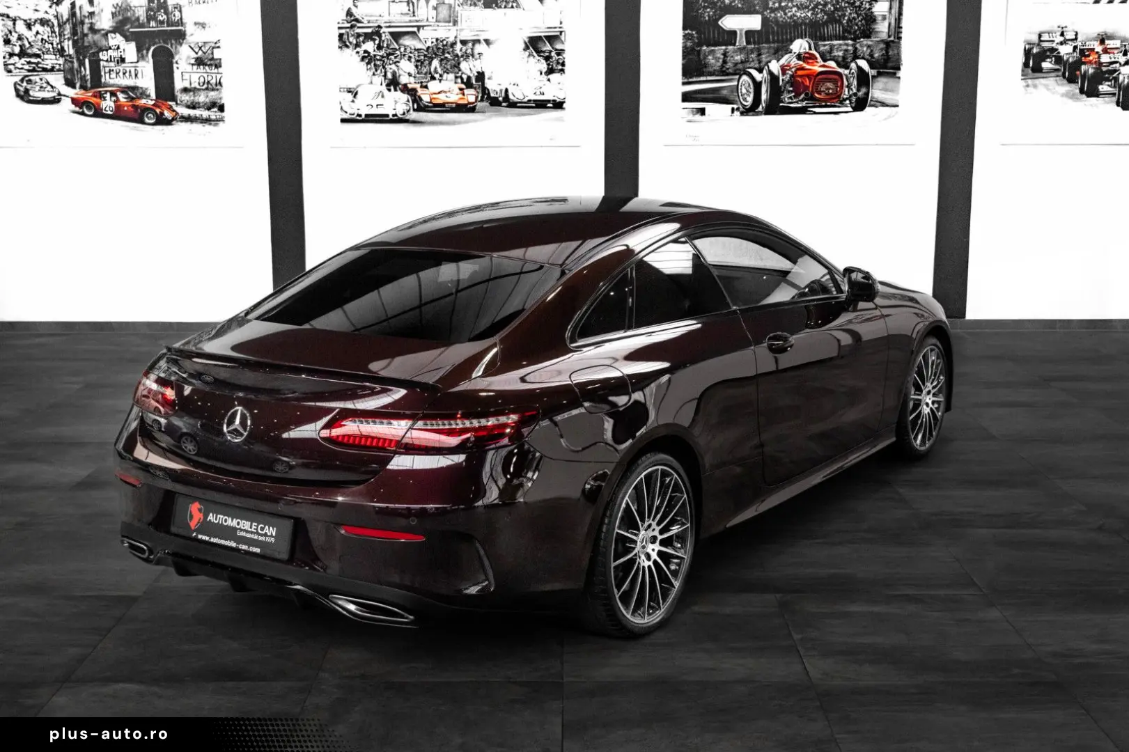 MERCEDES-BENZ E 450 4M COUPÉ #AMG LINE #RUBELLITROT #1.HAND