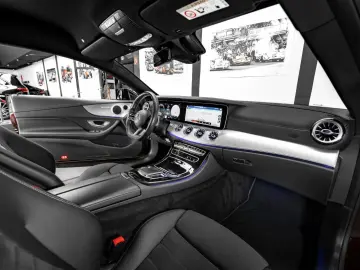 MERCEDES-BENZ E 450 4M COUPÉ #AMG LINE #RUBELLITROT #1.HAND