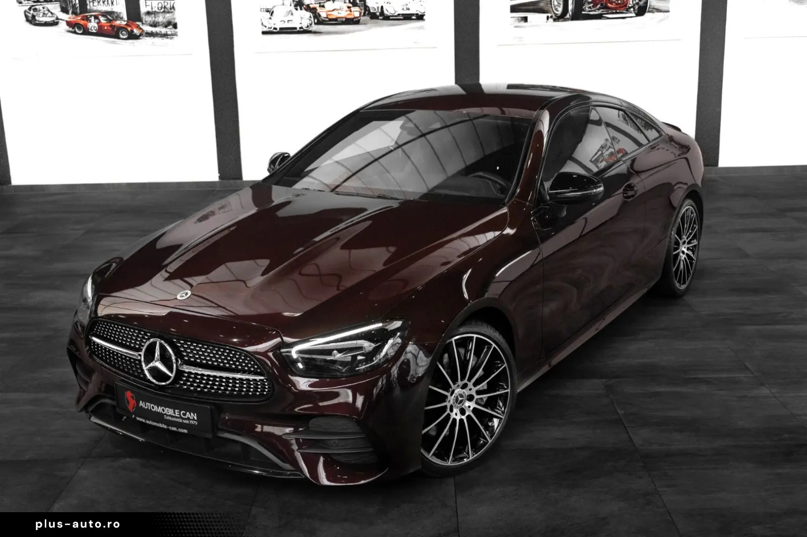 MERCEDES-BENZ E 450 4M COUPÉ #AMG LINE #RUBELLITROT #1.HAND