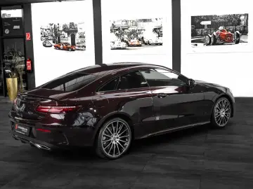 MERCEDES-BENZ E 450 4M COUPÉ #AMG LINE #RUBELLITROT #1.HAND