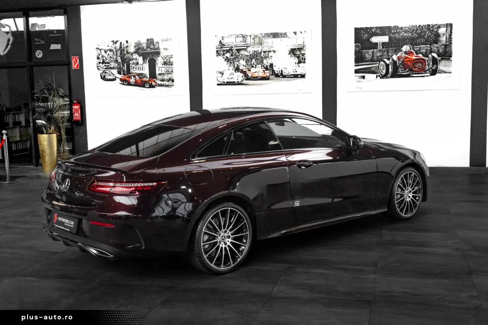 MERCEDES-BENZ E 450 4M COUPÉ #AMG LINE #RUBELLITROT #1.HAND