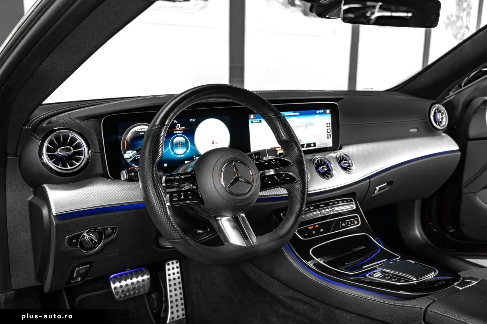 MERCEDES-BENZ E 450 4M COUPÉ #AMG LINE #RUBELLITROT #1.HAND