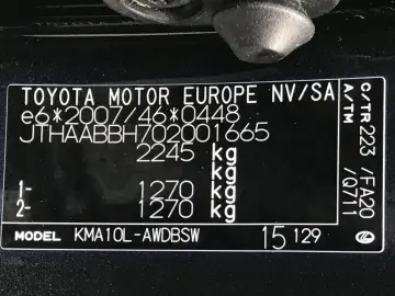 LEXUS UX300e BUSINESS