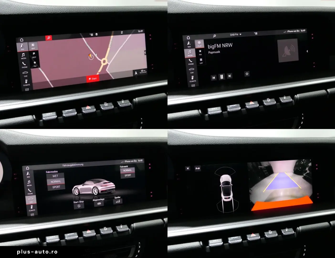PORSCHE 992 Carrera S Cabrio  Sportabgas Kreide LM21 LED