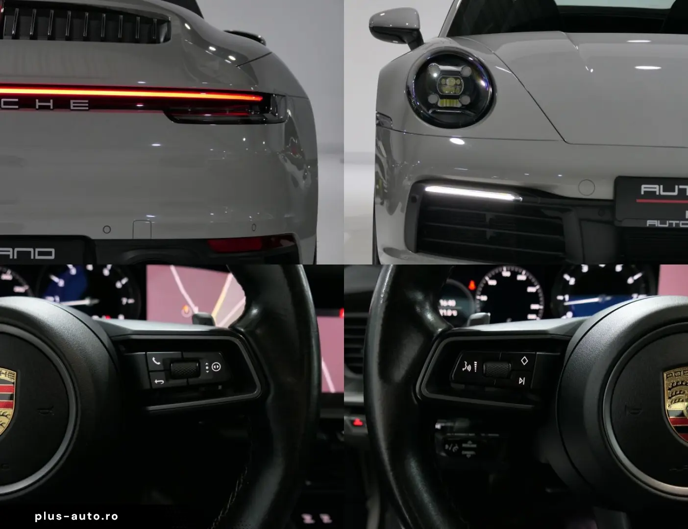 PORSCHE 992 Carrera S Cabrio  Sportabgas Kreide LM21 LED