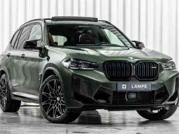BMW X3 M Competition MalachiteGreen Pano Trekh Harma