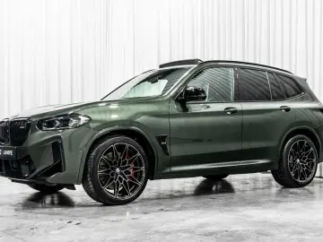 BMW X3 M Competition MalachiteGreen Pano Trekh Harma