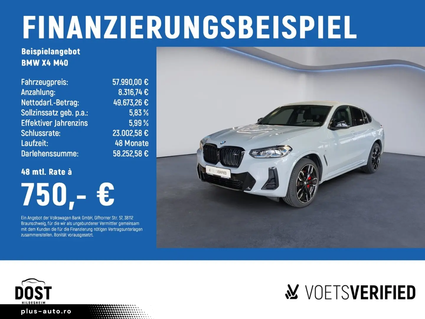 BMW X4 M40 LiveCockpitProf AHK HARMAN HuD LASER