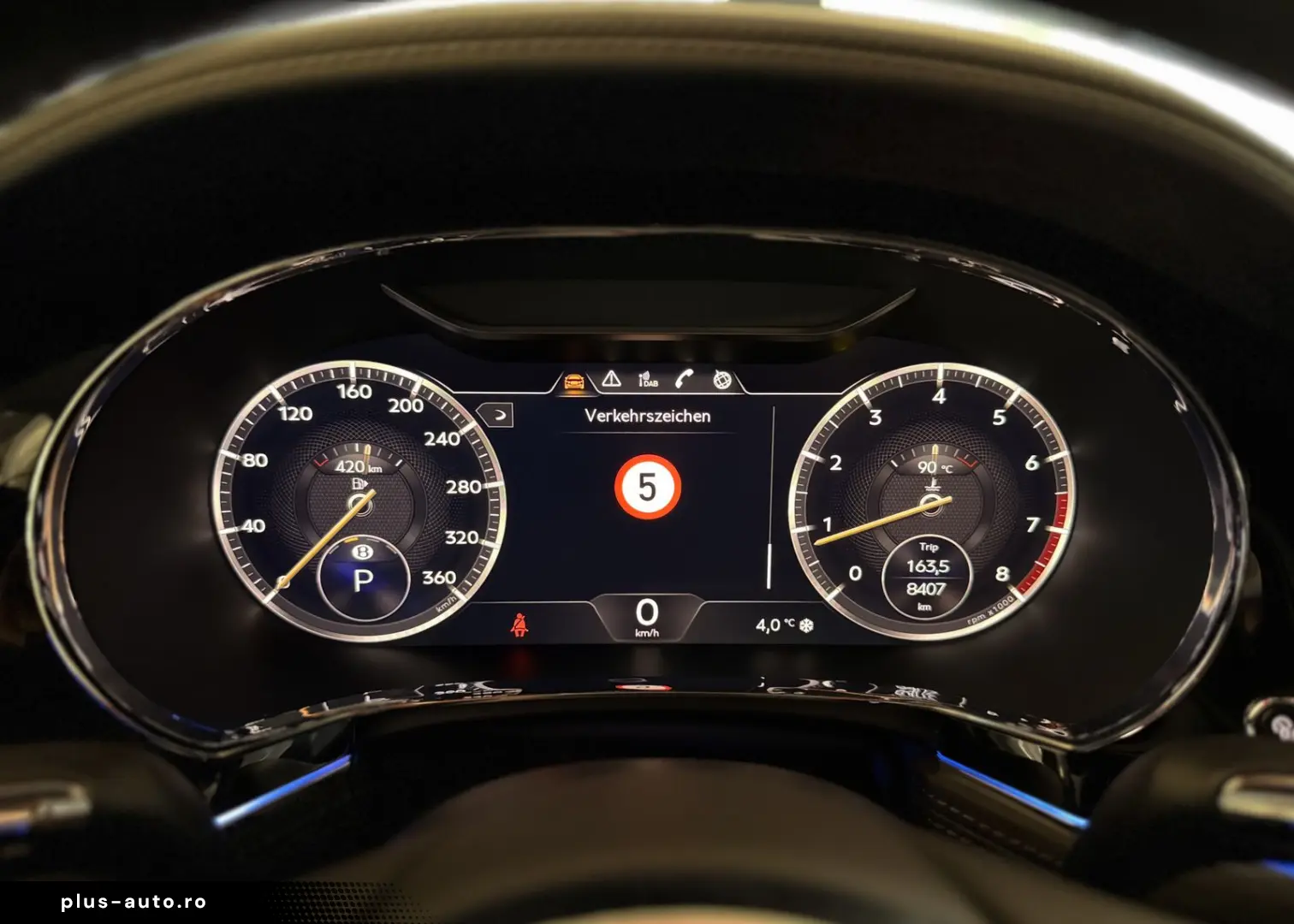 BENTLEY Continental GT v8 BRD Fzg.Lenkrad Heiz.Totwinkel