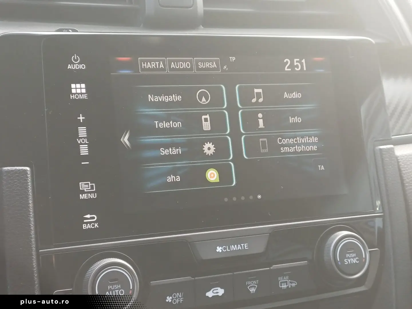 HONDA CIVIC 5D 1.5 VTEC Turbo 182 CP CVT Sport