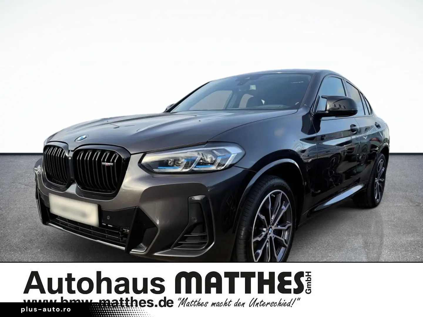 BMW X4 M40i xDrive Innovations-Paket Sonnenschutzver