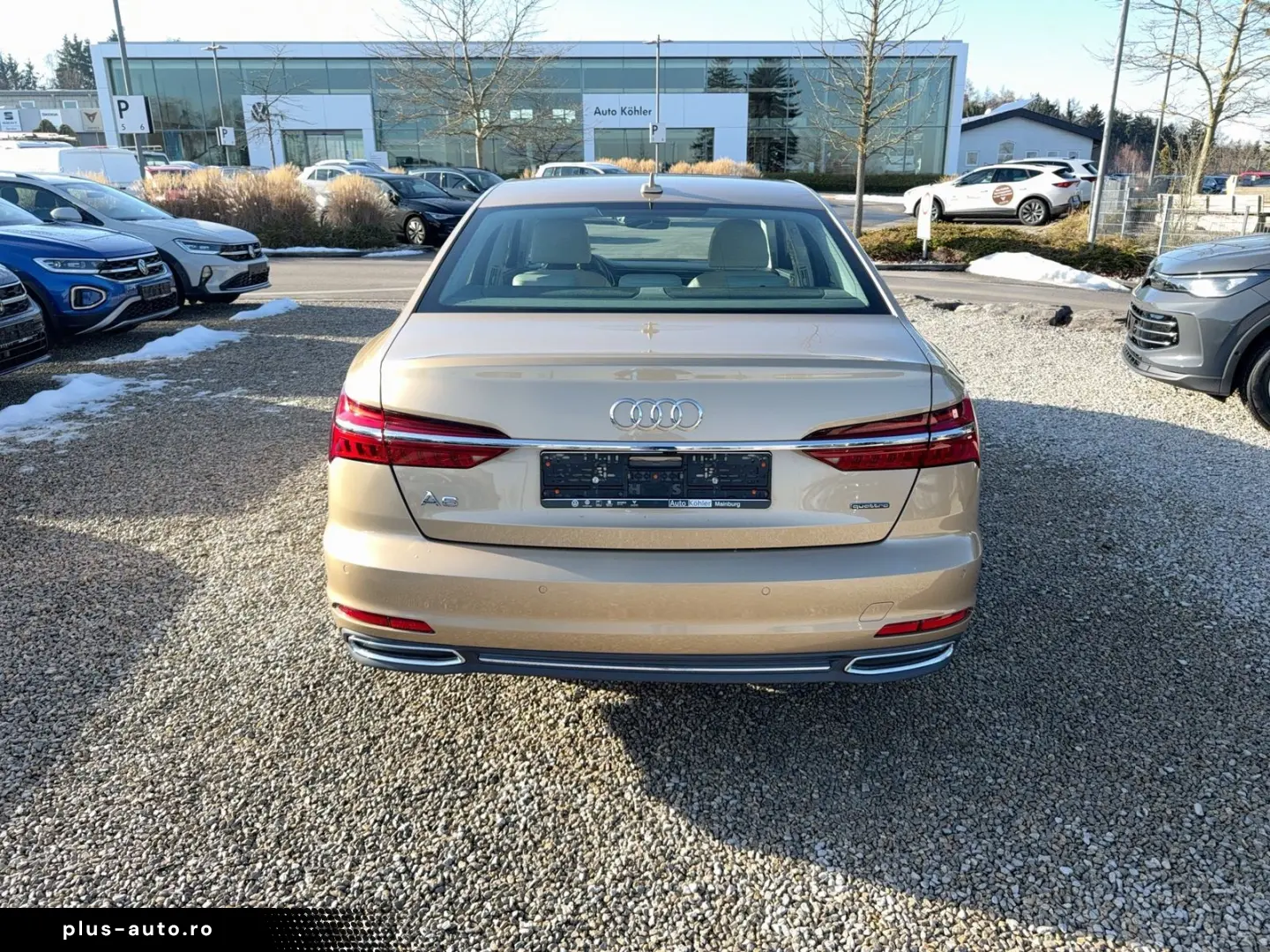 AUDI A6 45 TDI qu. 4 roti viratoare  suspensie pneumatica