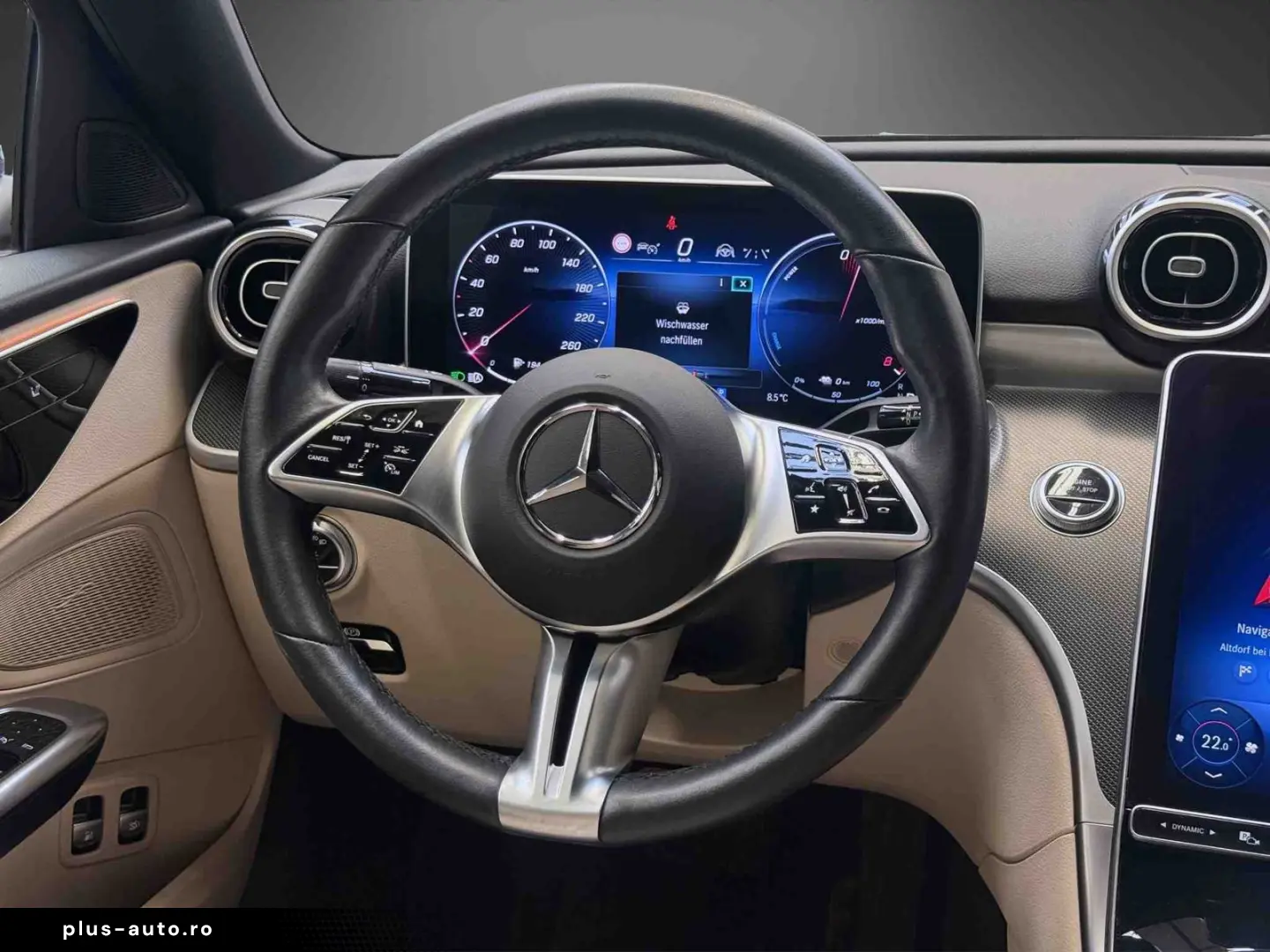 MERCEDES-BENZ C 300 e Avantgarde Spurhalte Kam Leder Beige