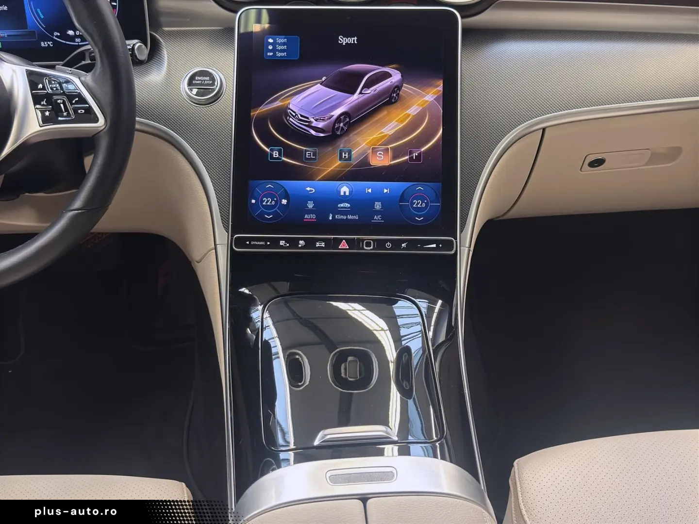 MERCEDES-BENZ C 300 e Avantgarde Spurhalte Kam Leder Beige