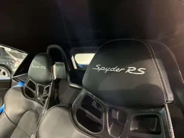 PORSCHE 718 Spyder RS Liftsystem-VA BOSE kam