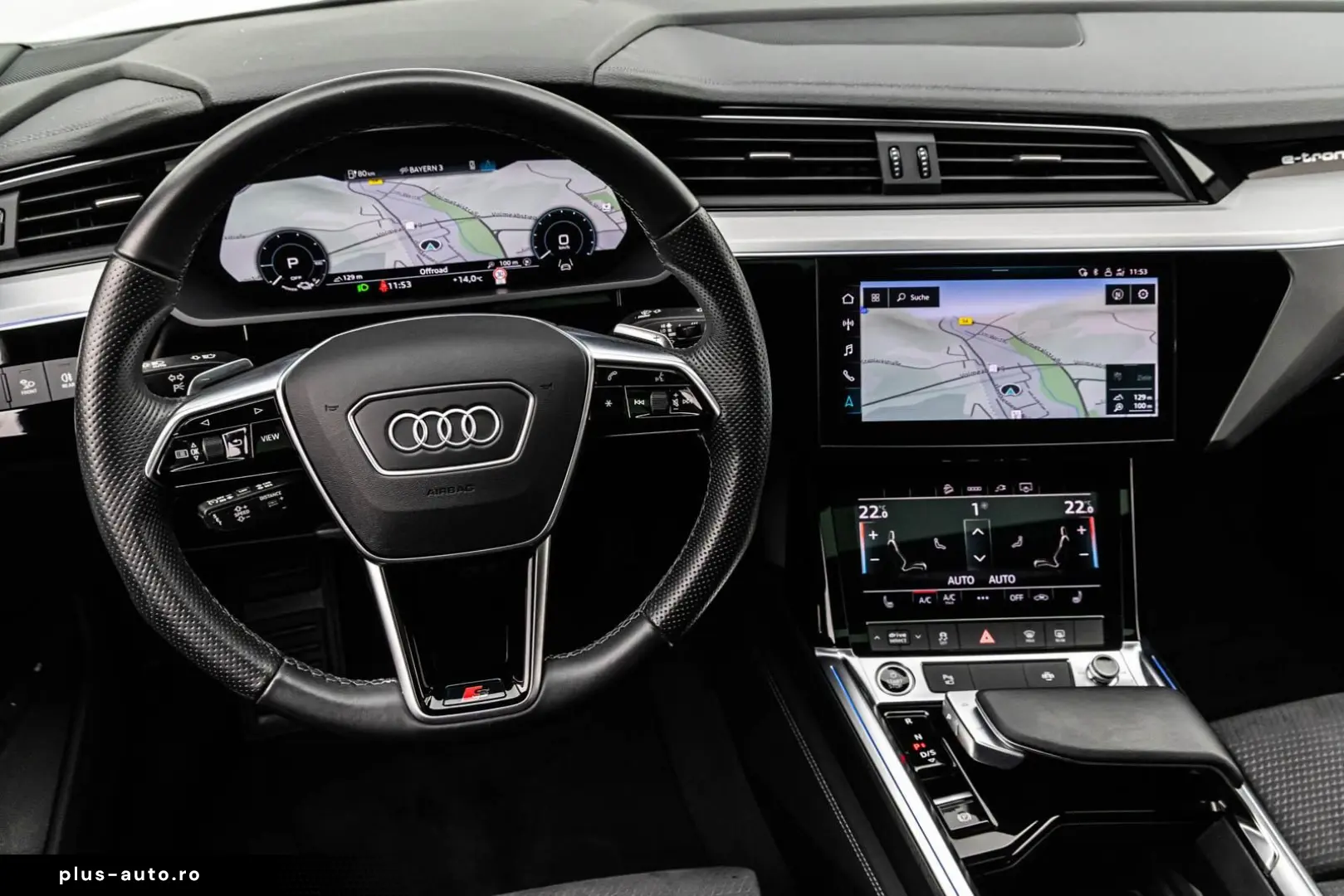 AUDI E-TRON 55 2x S LINE BLACK MATRIX ACC PANO 360