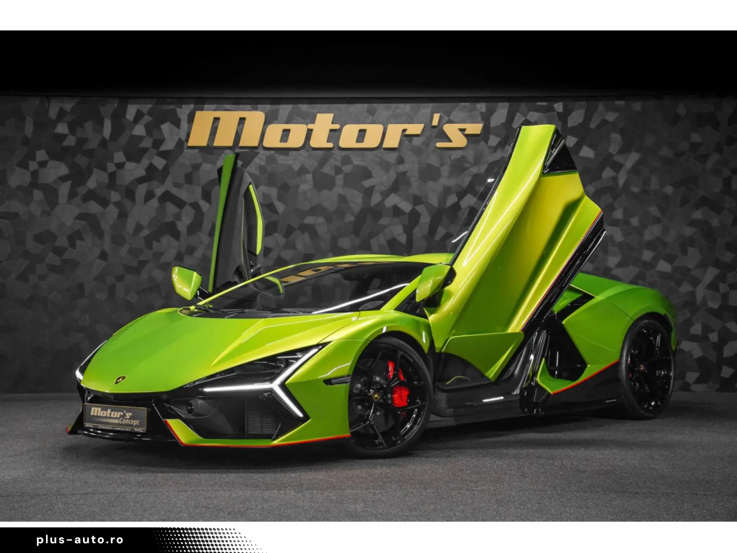 LAMBORGHINI Revuelto AD PERSONAM - VERDE CITREA   ROSSO MARS
