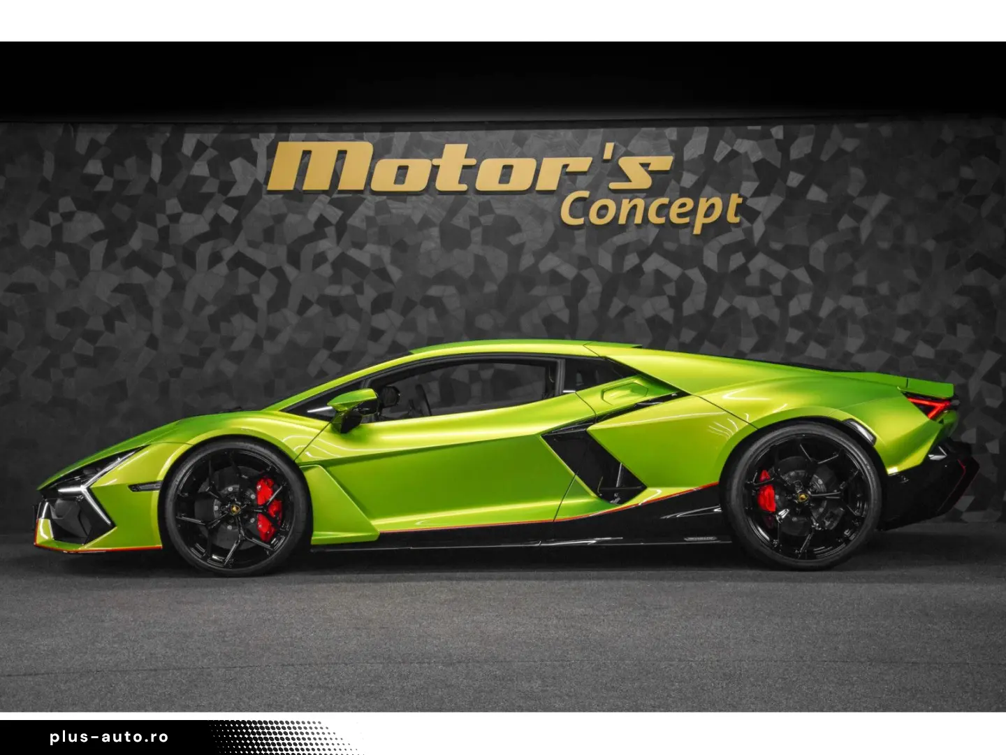 LAMBORGHINI Revuelto AD PERSONAM - VERDE CITREA   ROSSO MARS