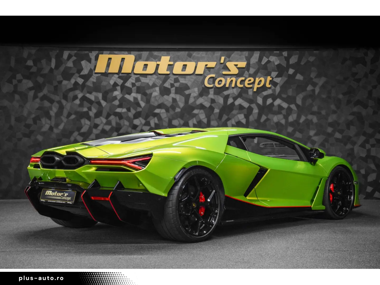 LAMBORGHINI Revuelto AD PERSONAM - VERDE CITREA   ROSSO MARS