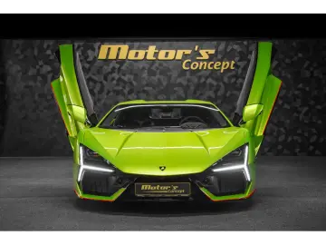 LAMBORGHINI Revuelto AD PERSONAM - VERDE CITREA   ROSSO MARS