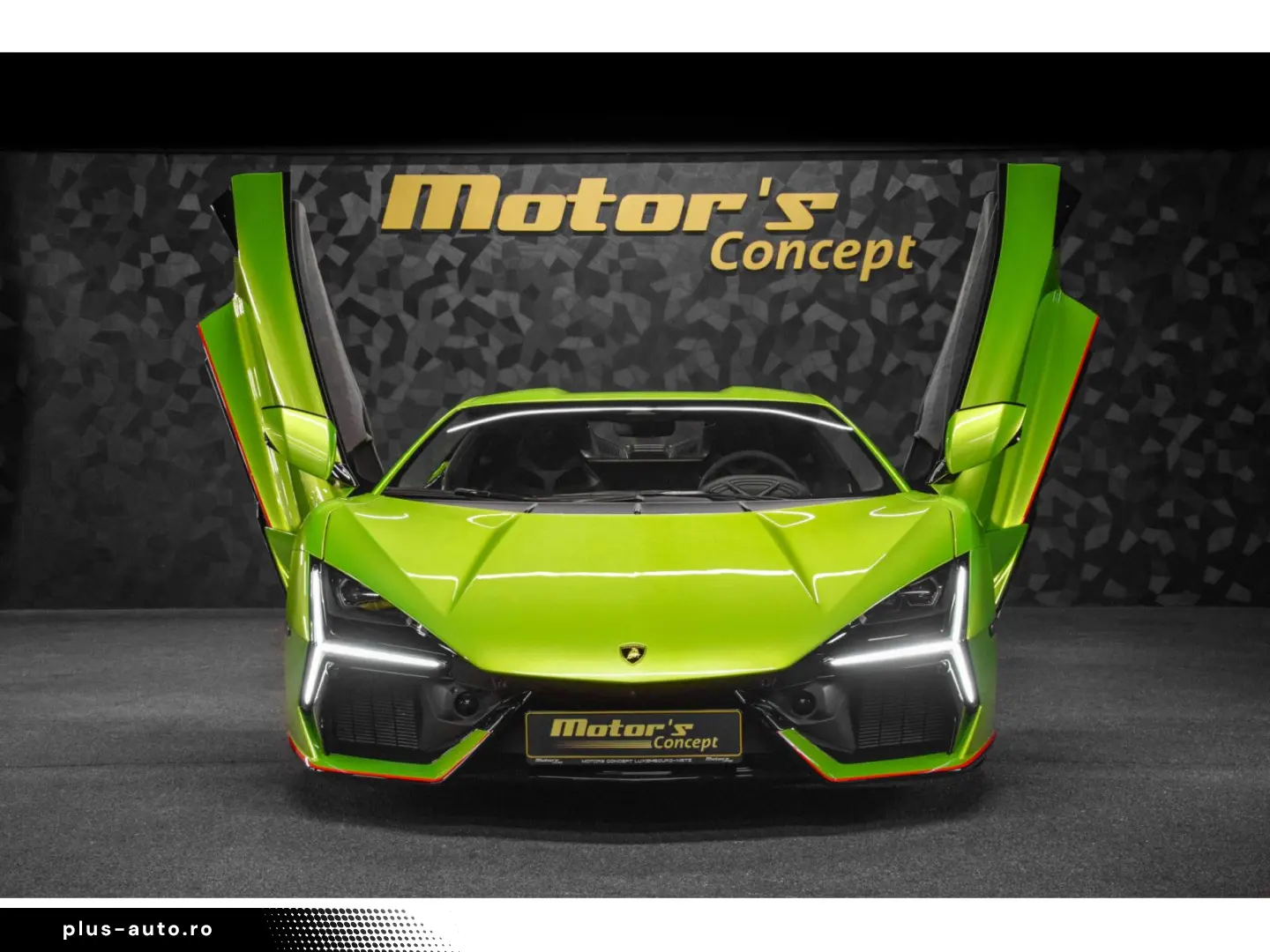 LAMBORGHINI Revuelto AD PERSONAM - VERDE CITREA   ROSSO MARS