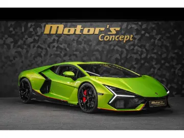 LAMBORGHINI Revuelto AD PERSONAM - VERDE CITREA   ROSSO MARS