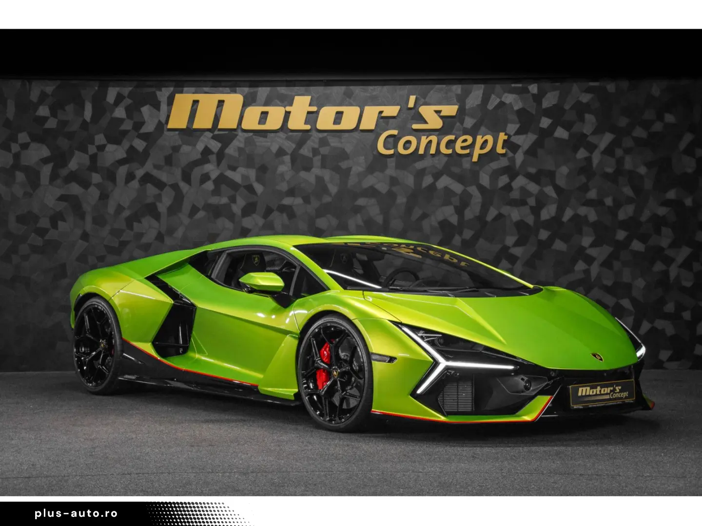 LAMBORGHINI Revuelto AD PERSONAM - VERDE CITREA   ROSSO MARS
