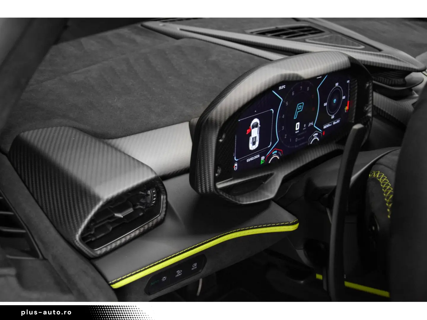 LAMBORGHINI Revuelto AD PERSONAM - VERDE CITREA   ROSSO MARS