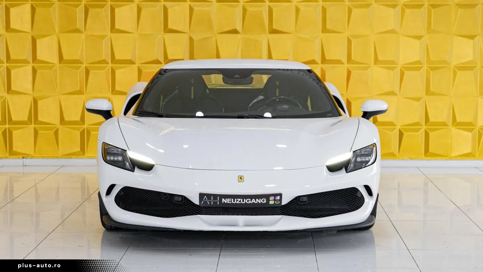 FERRARI 296 GTB  RACING SEAT PASSENGER DISPLAY CARBON