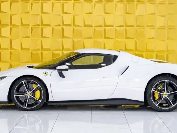 FERRARI 296 GTB  RACING SEAT PASSENGER DISPLAY CARBON