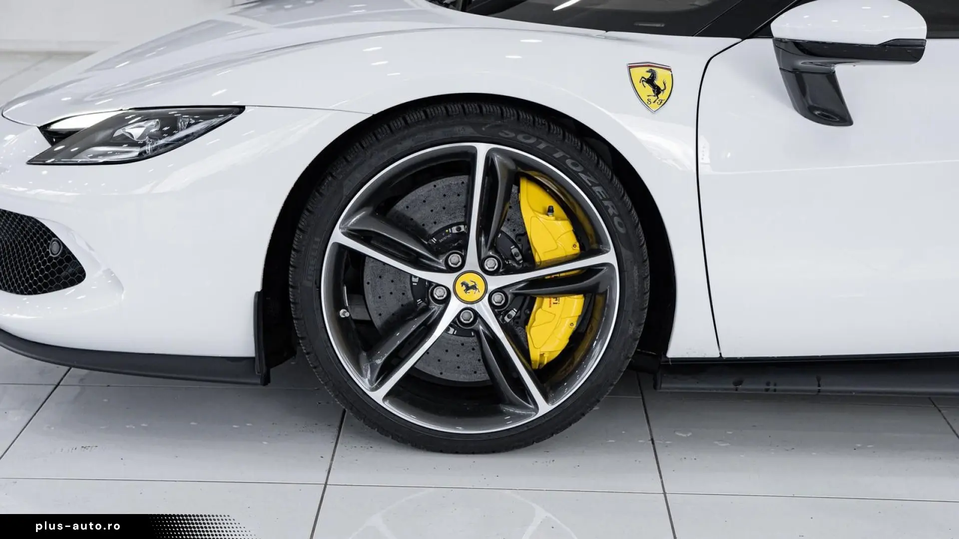 FERRARI 296 GTB  RACING SEAT PASSENGER DISPLAY CARBON