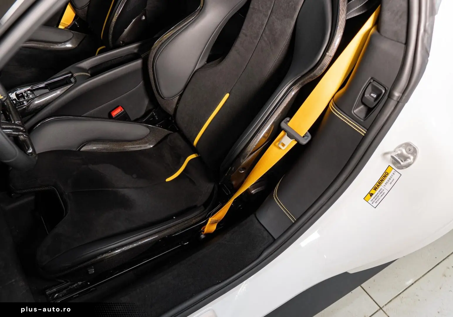 FERRARI 296 GTB  RACING SEAT PASSENGER DISPLAY CARBON