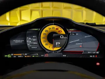 FERRARI 296 GTB  RACING SEAT PASSENGER DISPLAY CARBON